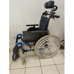 Fauteuil roulant manuel V500 double commande gauche T44 cm VERMEIREN