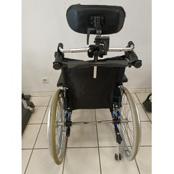 Fauteuil roulant manuel V500 double commande gauche T44 cm VERMEIREN