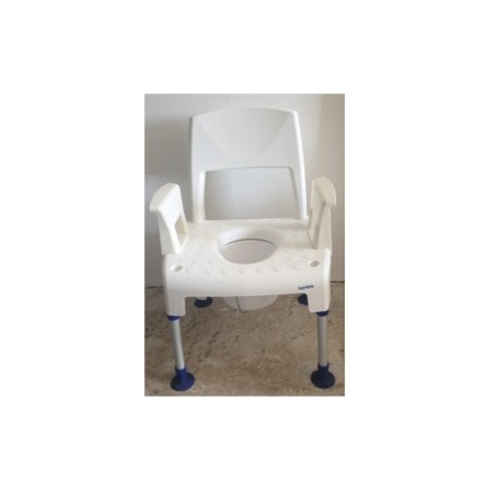 Chaise de douche percée Pico Commode Aquatec