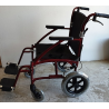 Fauteuil transfert Stan DUPONT MEDICAL Rouge Reyclaides34 1