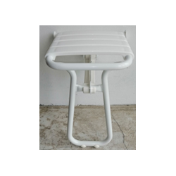 Tabouret de douche mural rabattable Pellet Recyclaides 34