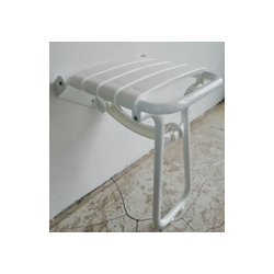 Tabouret de douche mural rabattable Pellet