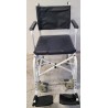 Fauteuil de douche et de toilettes pliable lima H263 INVACARE