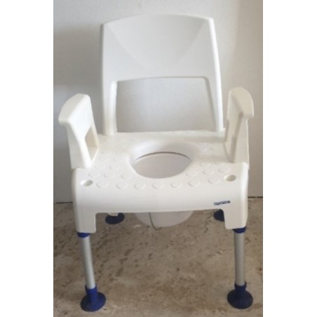 Chaise de douche percée PICO Commode INVACARE