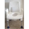 Chaise de douche percée PICO Commode INVACARE