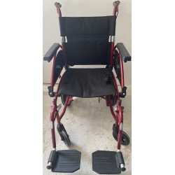 Fauteuil roulant Transfert Stan rouge 43 cm DRIVE DEVILBISS