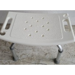 TABOURET DE DOUCHE BLANC LIFANTE